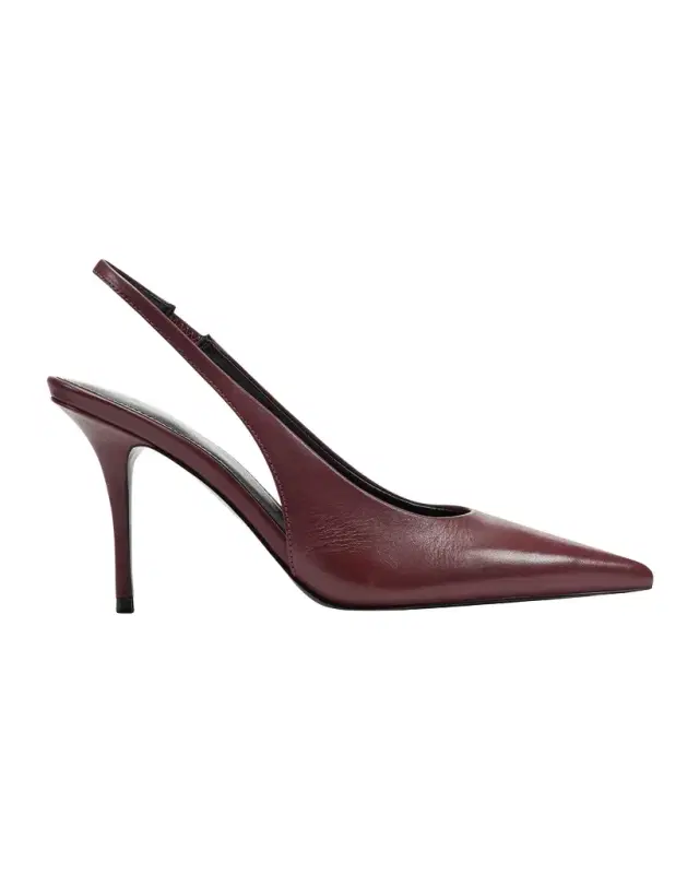 Marc Fisher LTD Leynne Leather Slingback Pumps