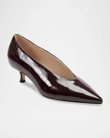 Marc Fisher LTD Cecile Leather Pumps | Thumbnail 2 Marc Fisher LTD Cecile Leather Pumps | Thumbnail 2
