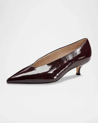 Marc Fisher LTD Cecile Leather Pumps | Thumbnail 3 Marc Fisher LTD Cecile Leather Pumps | Thumbnail 3