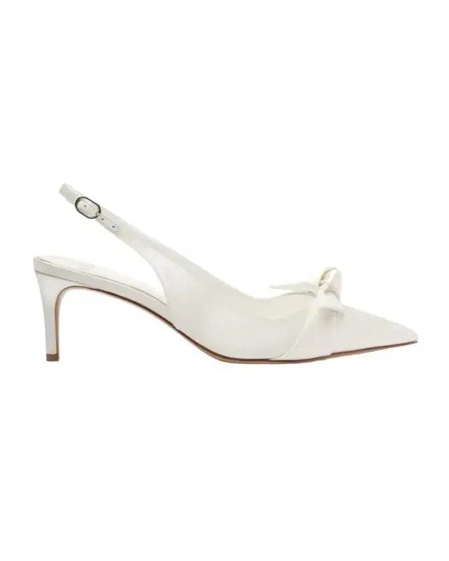 Alexandre Birman Classic Clarita Satin Slingback Pumps