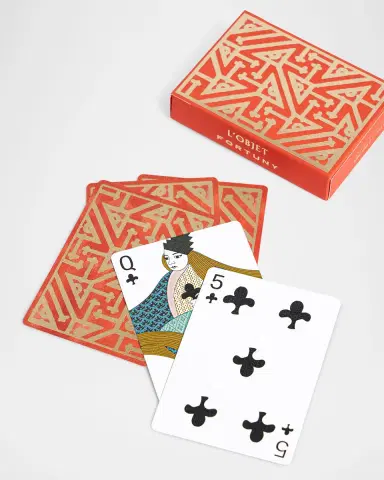L 'Objet Fortuny Playing Cards Set with Storage Box | Thumbnail 3 L 'Objet Fortuny Playing Cards Set with Storage Box | Thumbnail 3