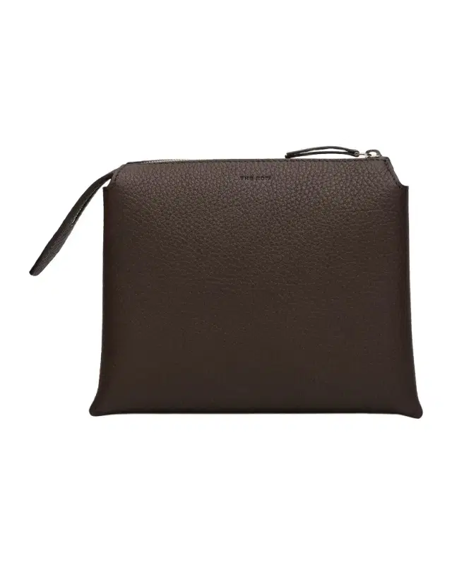 THE ROW Nu Mini Twin Crossbody Bag in Grain Leather