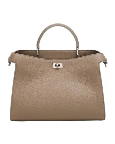 Michino Paris Lutece PM Grained Leather Top-Handle Bag | Thumbnail 1 Michino Paris Lutece PM Grained Leather Top-Handle Bag | Thumbnail 1