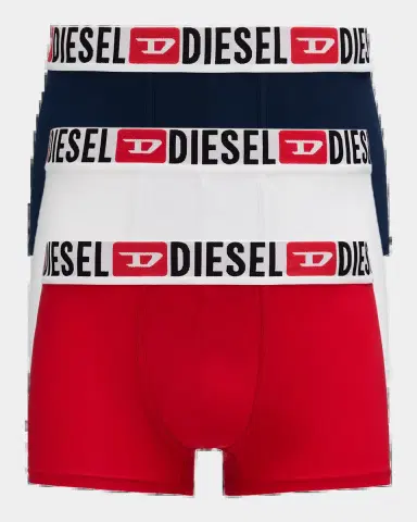Diesel Men's Damien Multicolor DCore 3-Pack Boxer Briefs | Thumbnail 2 Diesel Men's Damien Multicolor DCore 3-Pack Boxer Briefs | Thumbnail 2