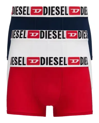 Diesel Men's Damien Multicolor DCore 3-Pack Boxer Briefs | Thumbnail 1 Diesel Men's Damien Multicolor DCore 3-Pack Boxer Briefs | Thumbnail 1