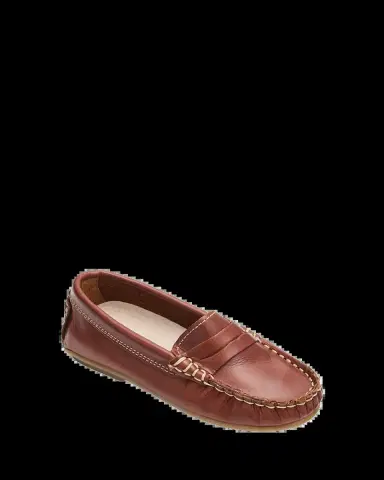Childrenchic Boy's Leather Penny Loafers, Toddler | Thumbnail 2
