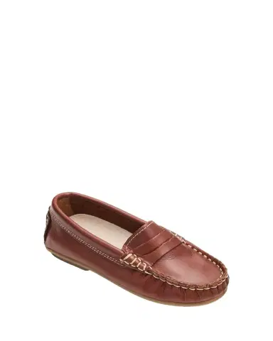 Childrenchic Boy's Leather Penny Loafers, Toddler | Thumbnail 1