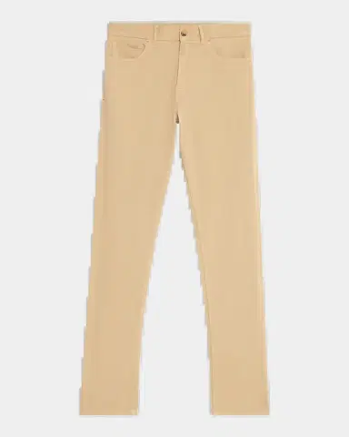 Isaia Men 's Slim-Fit Cotton-Cashmere Pants | Thumbnail 2 Isaia Men 's Slim-Fit Cotton-Cashmere Pants | Thumbnail 2