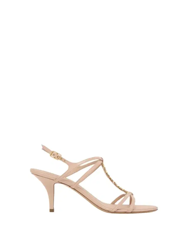 Ferragamo 70mm Tiane Leather Sandals