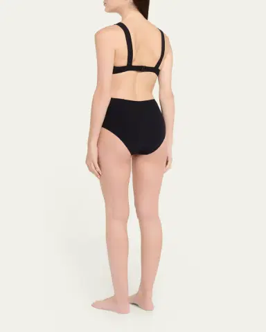 Lisa Marie Fernandez Magdalena High-Waist Two-Piece Swimsuit | Thumbnail 3 Lisa Marie Fernandez Magdalena High-Waist Two-Piece Swimsuit | Thumbnail 3
