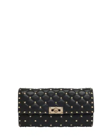 Valentino Garavani Quilted Rockstud Leather Shoulder Bag | Thumbnail 1 Valentino Garavani Quilted Rockstud Leather Shoulder Bag | Thumbnail 1