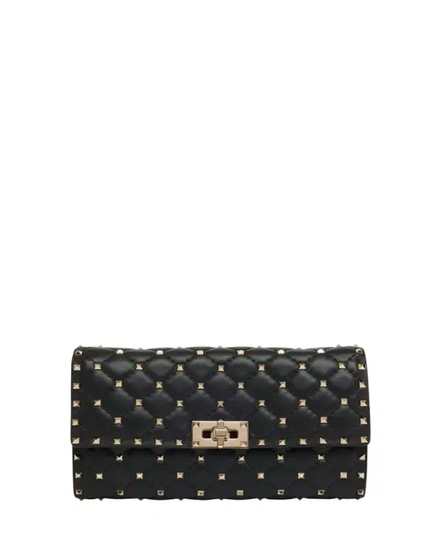 Valentino Garavani Quilted Rockstud Leather Shoulder Bag