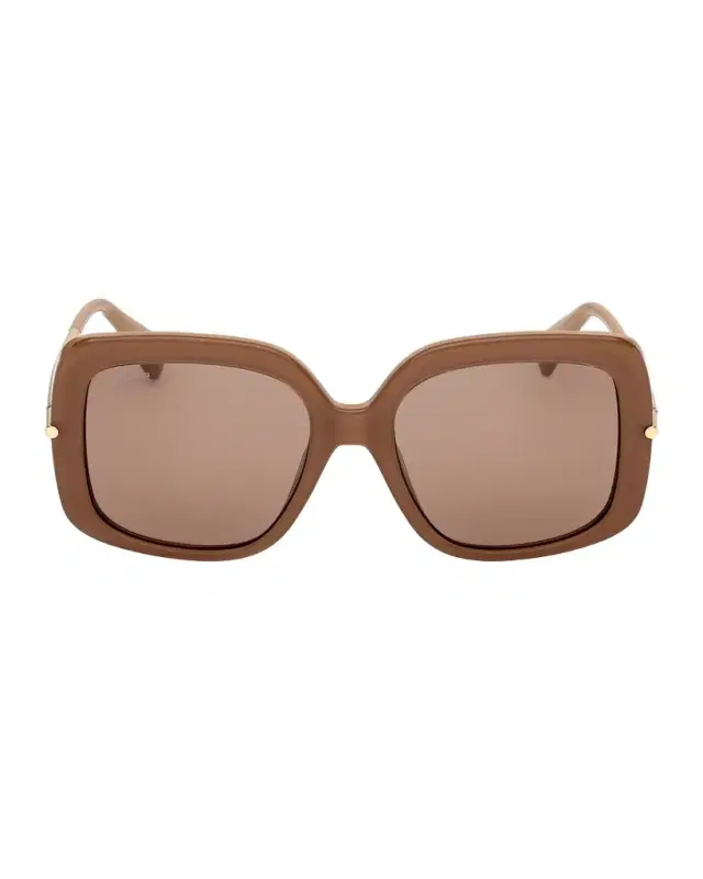 Max Mara 55MM Oversized Square Sunglasses