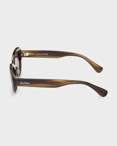Max Mara 53MM Oval Sunglasses | Thumbnail 6 Max Mara 53MM Oval Sunglasses | Thumbnail 6