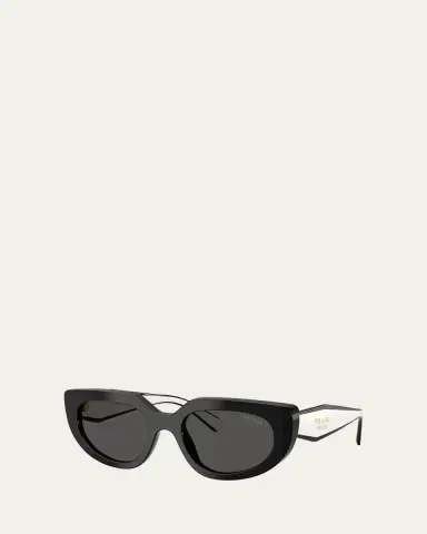 Prada PR D02SF 54MM Oval Sunglasses | Thumbnail 2 Prada PR D02SF 54MM Oval Sunglasses | Thumbnail 2