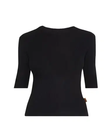Jamie Haller The Rib Elbow-Sleeve Crew T-Shirt | Thumbnail 1 Jamie Haller The Rib Elbow-Sleeve Crew T-Shirt | Thumbnail 1