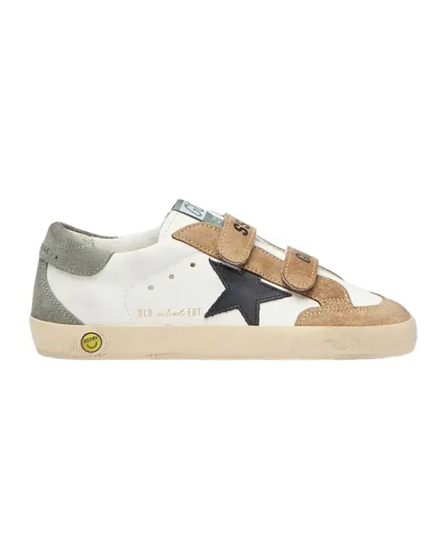 Golden Goose Boy 's Old School Leather and Suede Sneakers, Toddler