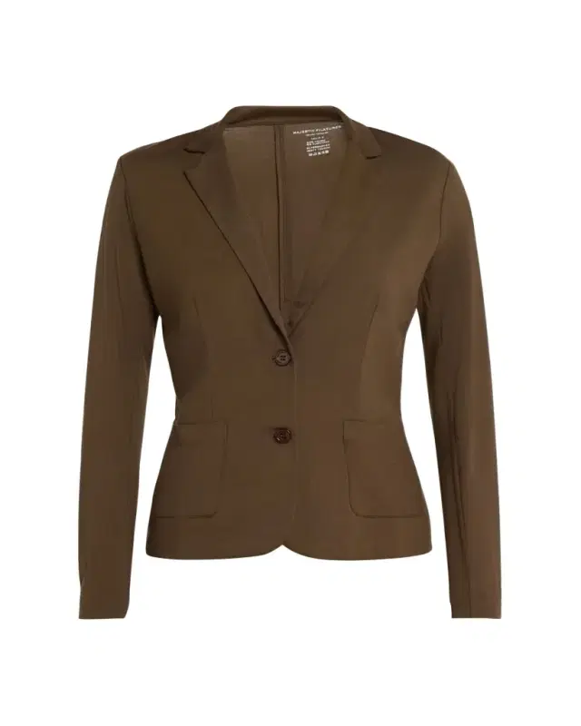 Majestic Filatures Soft Touch Two-Button Blazer