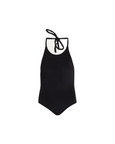 Lisa Marie Fernandez Terry Cloth Halter One-Piece Swimsuit | Thumbnail 1 Lisa Marie Fernandez Terry Cloth Halter One-Piece Swimsuit | Thumbnail 1