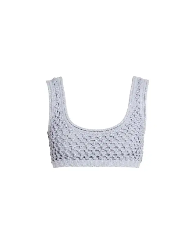 Diotima Lady Embellished Knit Bralette