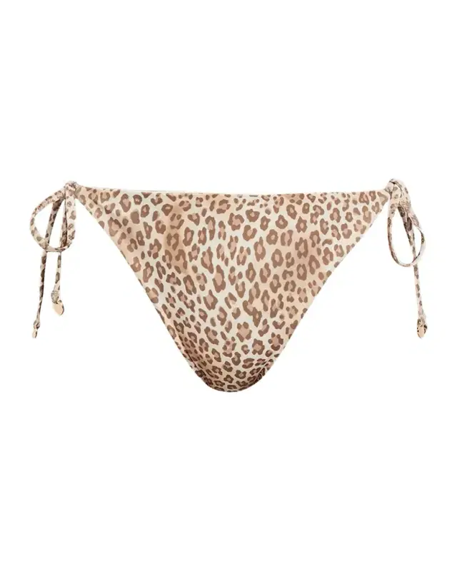 Ramy Brook Benni Leopard Bikini Bottoms