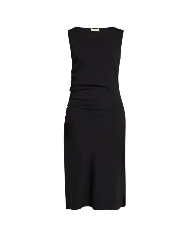 Officine Generale Inae Stretch Viscose Midi Dress