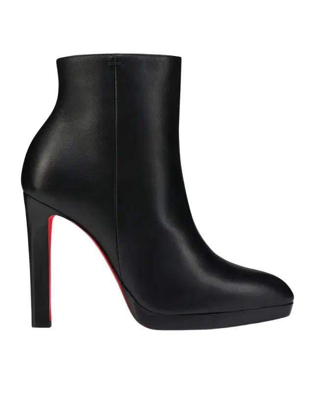Christian Louboutin 120mm Fannylove Leather Booties