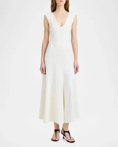 Proenza Schouler Romana Sleeveless Crepe Dress | Thumbnail 2 Proenza Schouler Romana Sleeveless Crepe Dress | Thumbnail 2