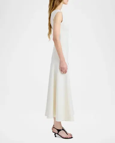 Proenza Schouler Romana Sleeveless Crepe Dress | Thumbnail 4 Proenza Schouler Romana Sleeveless Crepe Dress | Thumbnail 4
