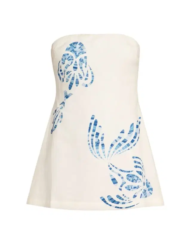 Shani Elowen Linen Mini Dress