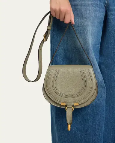 Chloé Marcie Small Crossbody Bag in Grained Calfskin | Thumbnail 2
