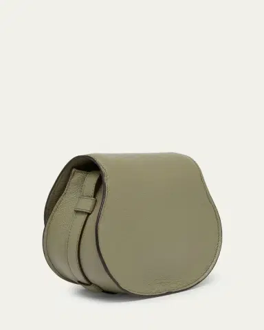 Chloé Marcie Small Crossbody Bag in Grained Calfskin | Thumbnail 3