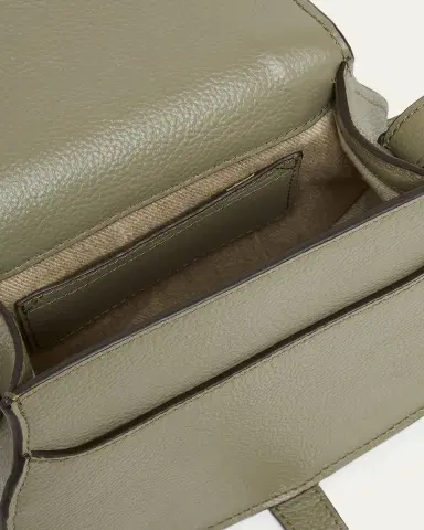 Chloé Marcie Small Crossbody Bag in Grained Calfskin | Thumbnail 4