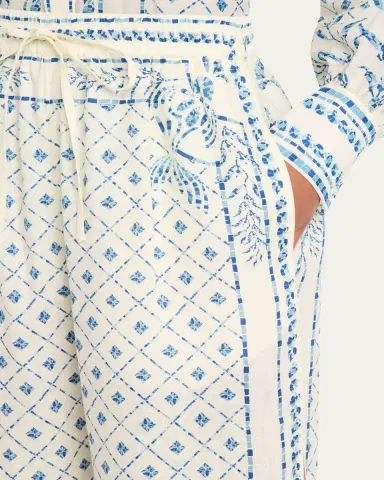 Shani Kimi Drawstring Linen Pants | Thumbnail 5 Shani Kimi Drawstring Linen Pants | Thumbnail 5