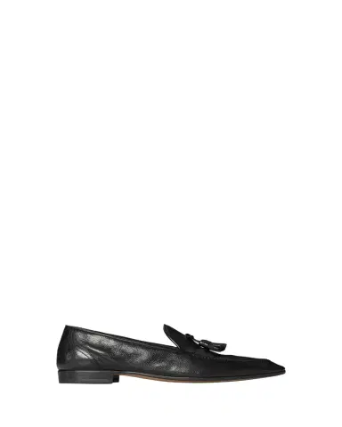 THE ROW Men's Caden Grained Leather Tassel Loafers | Thumbnail 1
