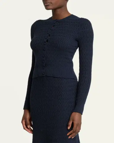 Proenza Schouler Marci Knit Cardigan | Thumbnail 4