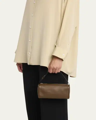 The Row 90s Lambskin Shoulder Bag | Thumbnail 4 The Row 90s Lambskin Shoulder Bag | Thumbnail 4