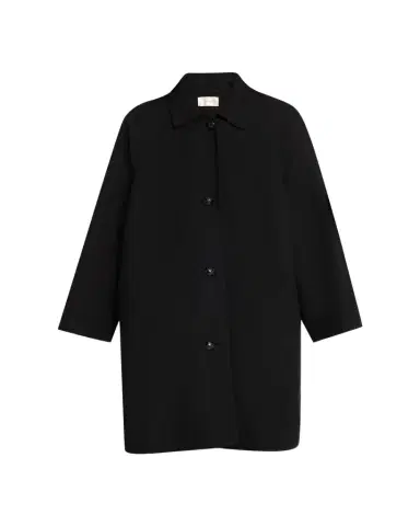 THE ROW Ina Wool-Cashmere Single-Breasted Car Coat | Thumbnail 1