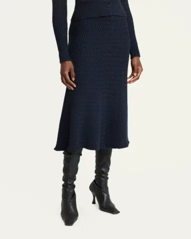 Proenza Schouler Magnolia Knit Midi Skirt | Thumbnail 4 Proenza Schouler Magnolia Knit Midi Skirt | Thumbnail 4