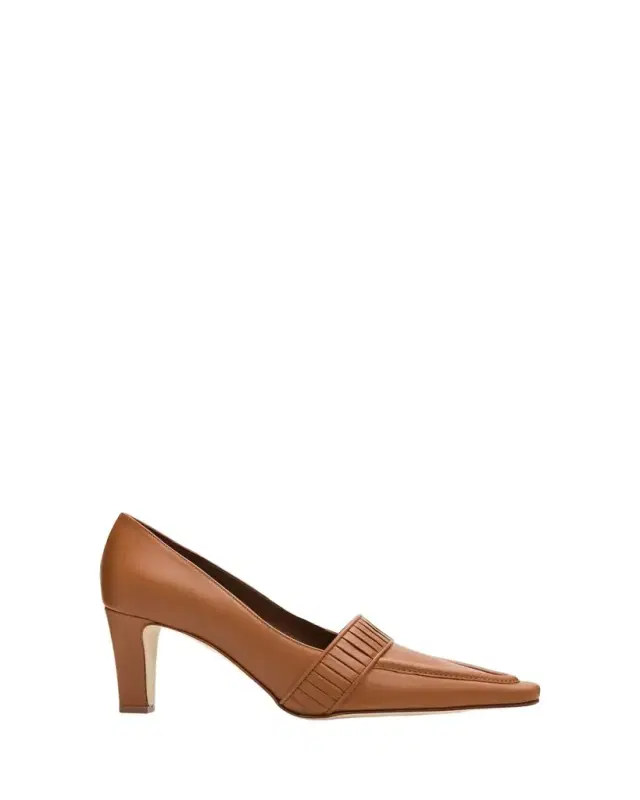 Manolo Blahnik 85mm Mindita Leather Pumps