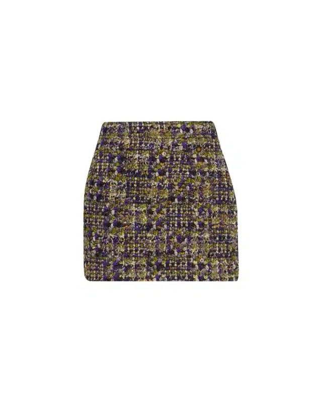 Saint Laurent Tweed Mini Skirt