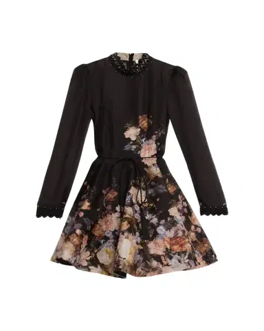 Zimmermann Valiant Embellished Floral Mini Dress | Thumbnail 1