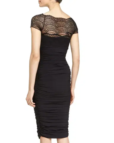 Rickie Freeman for Teri Jon Off-Shoulder Stretch Taffeta Column Gown | Thumbnail 5 Rickie Freeman for Teri Jon Off-Shoulder Stretch Taffeta Column Gown | Thumbnail 5