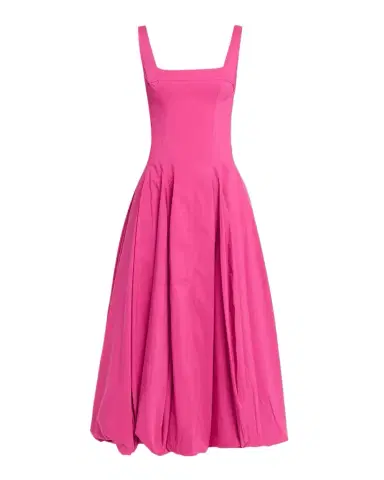 Simkhai Hally Bubble Cotton Midi Dress | Thumbnail 1