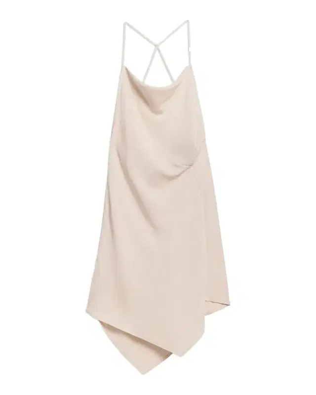 Open-Back Knot Slip Dress
