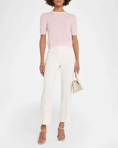 Autumn Cashmere Crewneck Cashmere Sweater | Thumbnail 2 Autumn Cashmere Crewneck Cashmere Sweater | Thumbnail 2
