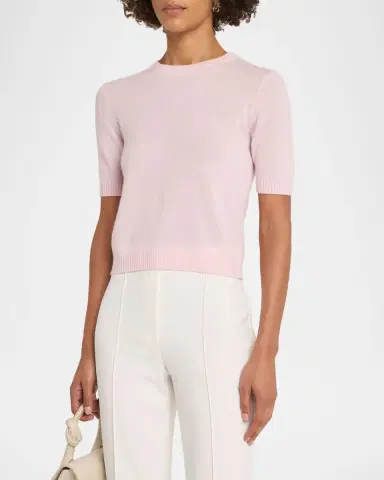 Autumn Cashmere Crewneck Cashmere Sweater | Thumbnail 4 Autumn Cashmere Crewneck Cashmere Sweater | Thumbnail 4