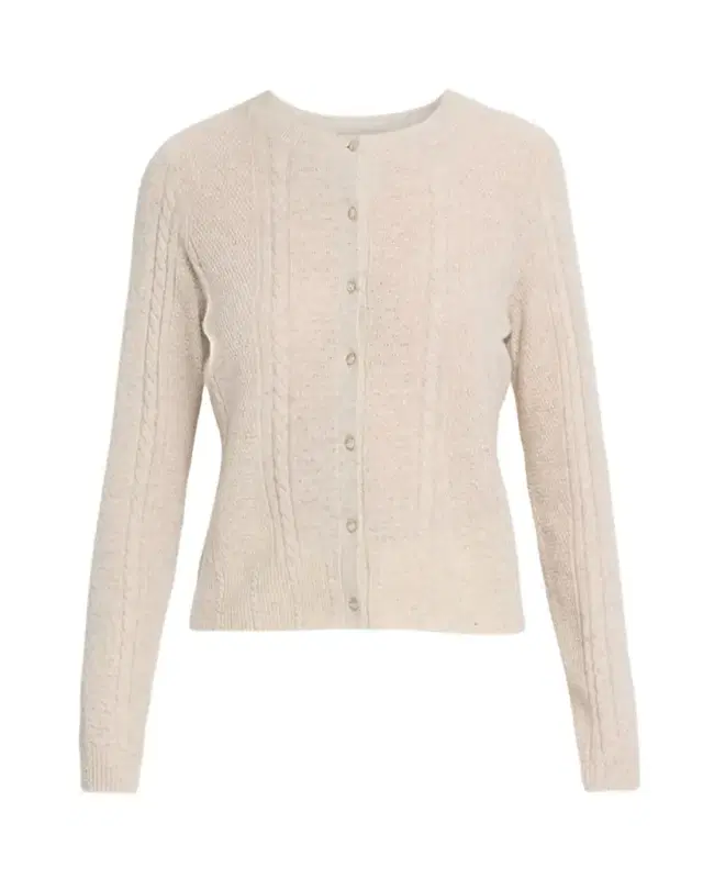 Autumn Cashmere Stitchery Crewneck Cashmere Cardigan