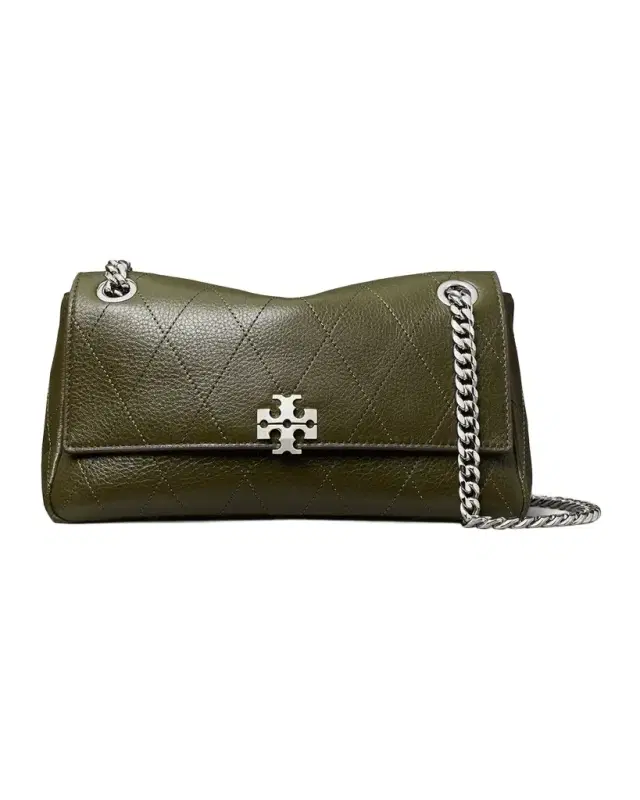 Charlie Quilted Leather Crossbody Bag
