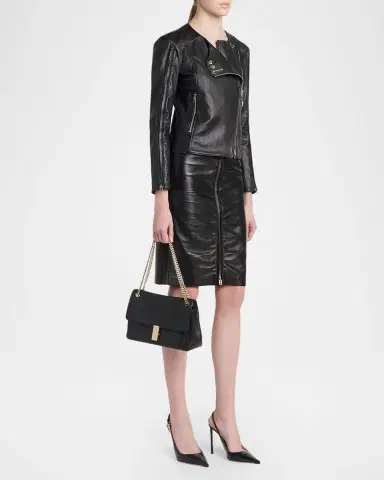TOM FORD Mia T-Clasp Leather Shoulder Bag | Thumbnail 5
